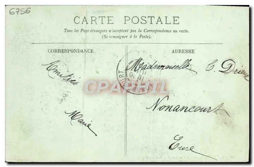 Cabourg — Das Casino und das Grand Hotel — LL. n°20 - Rückseite