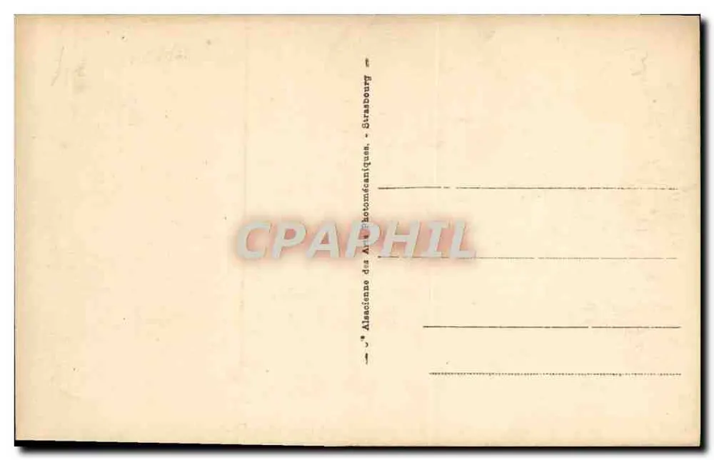Cabourg - A Dique e a Praia — editor A.P.B. n° 85 - Verso