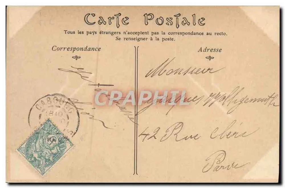 Cabourg — O Calvário — ND Pié - Verso
