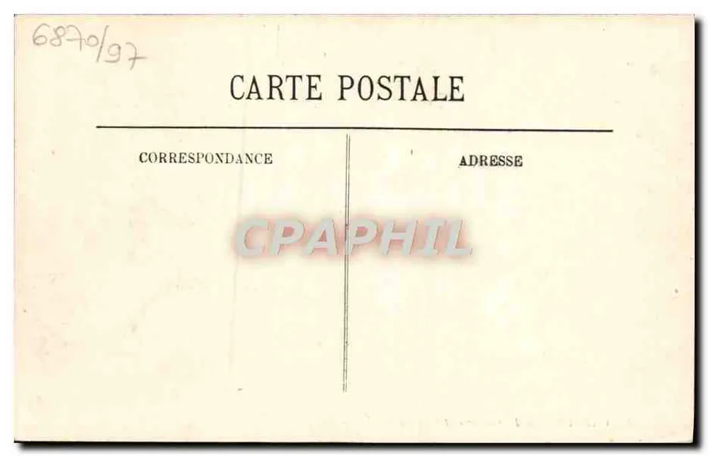 Cabourg — Der Calvarienberg und die Nave der Kirche — LL. n°36 - Rückseite