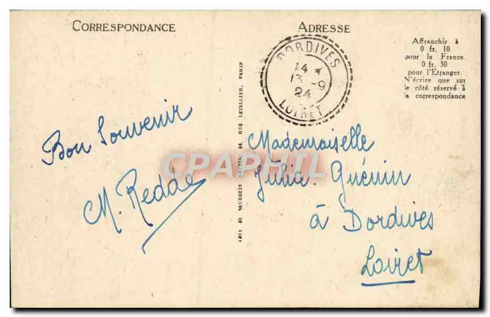 Cabourg - O Grande Hotel - LL - Verso