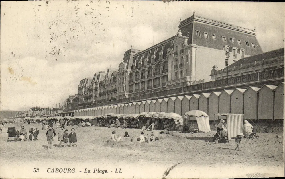 Cabourg - A Praia - LL - Frente