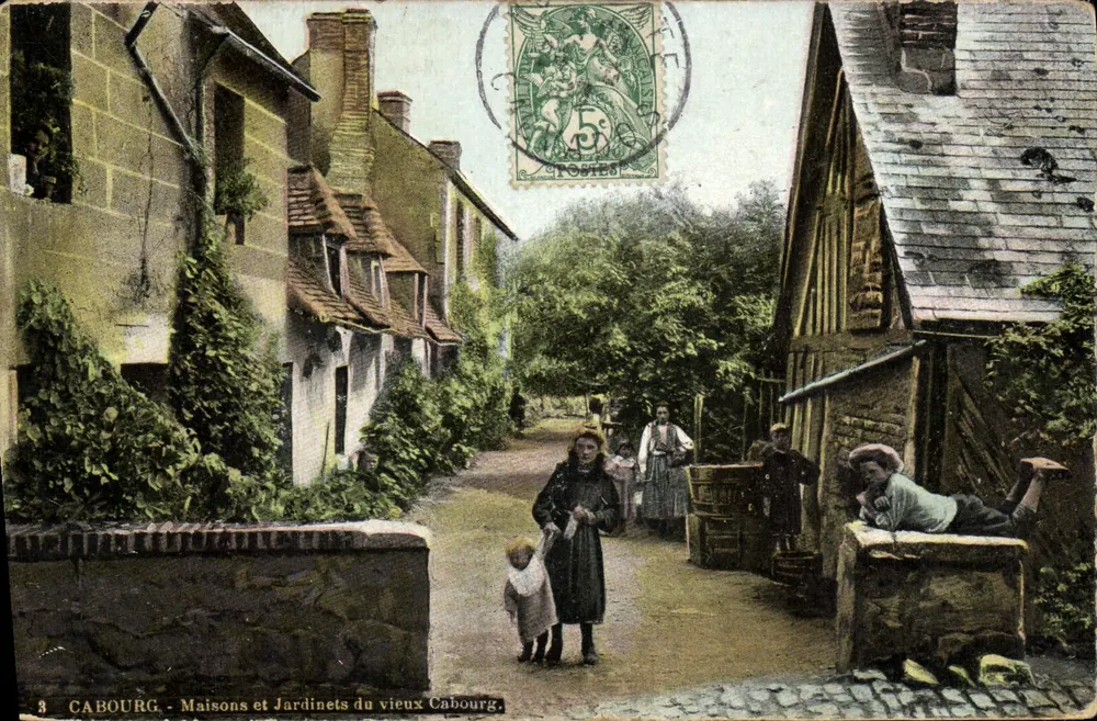 Cabourg - Häuser und Gärten des alten Cabourg — Verlag Cabourg, n°3 - Vorderseite