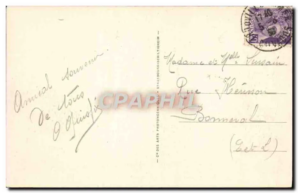 Cabourg — O Hotel Normandy (Mauclecre, arq.) - Verso