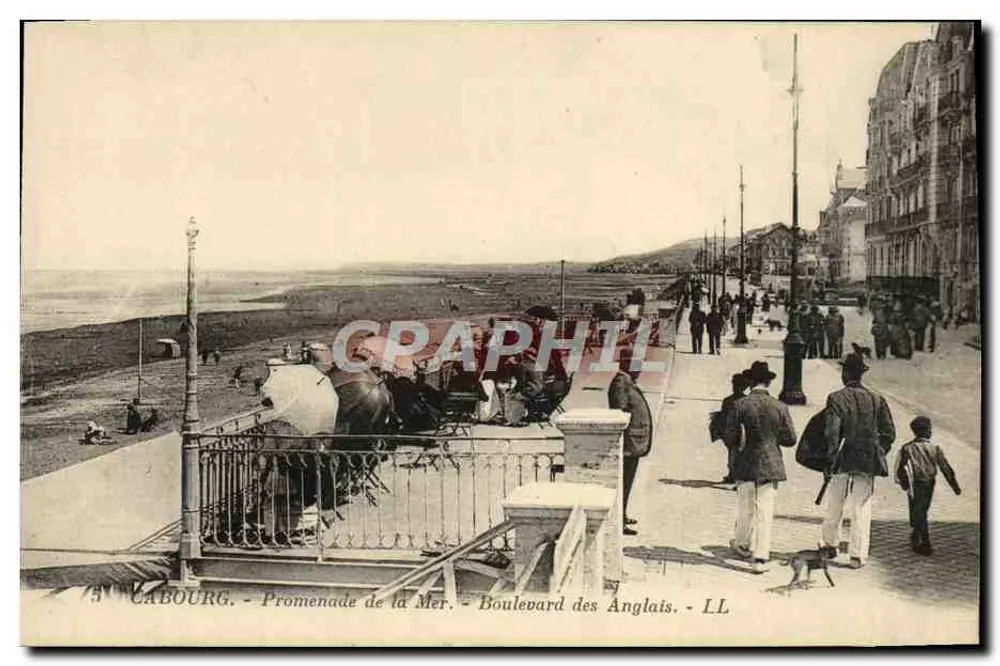 Cabourg - Promenade de la Mer - Boulevard des Anglais - LL - Vorderseite