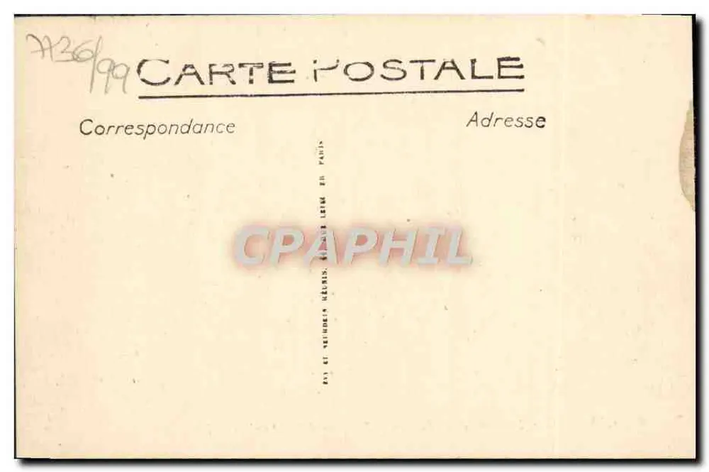 Cabourg - Promenade de la Mer - Boulevard des Anglais - LL - Rückseite
