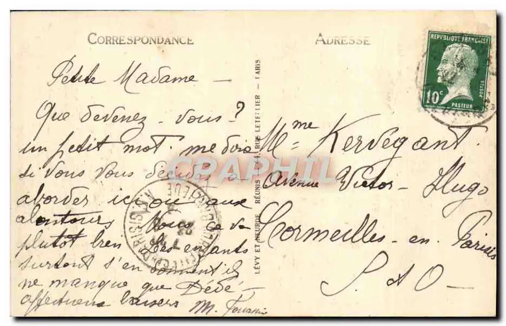 Cabourg - Promenade de la Mer - Boulevard des Anglais - L.L. - Rückseite