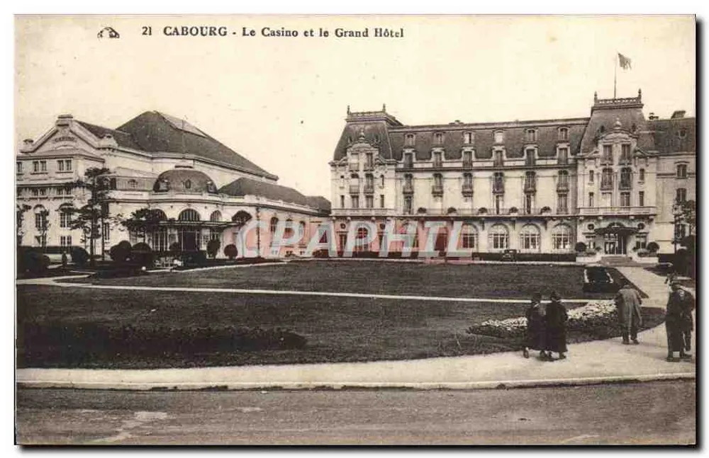 Cabourg - Das Casino und das Grand Hotel — n° 21 - Vorderseite