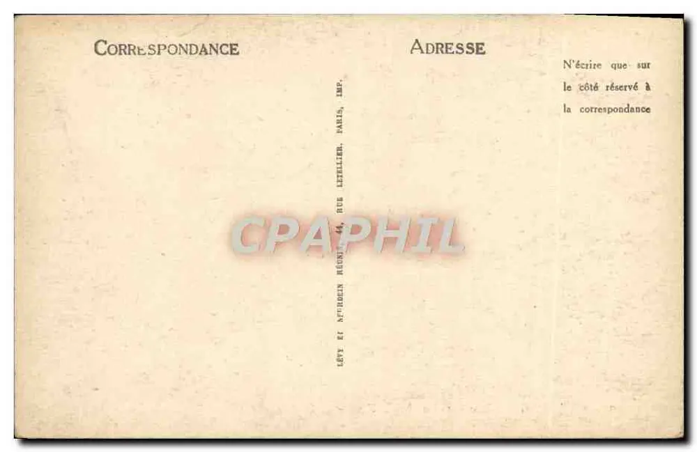 Cabourg — Panorama e os Jardins — LL - Verso