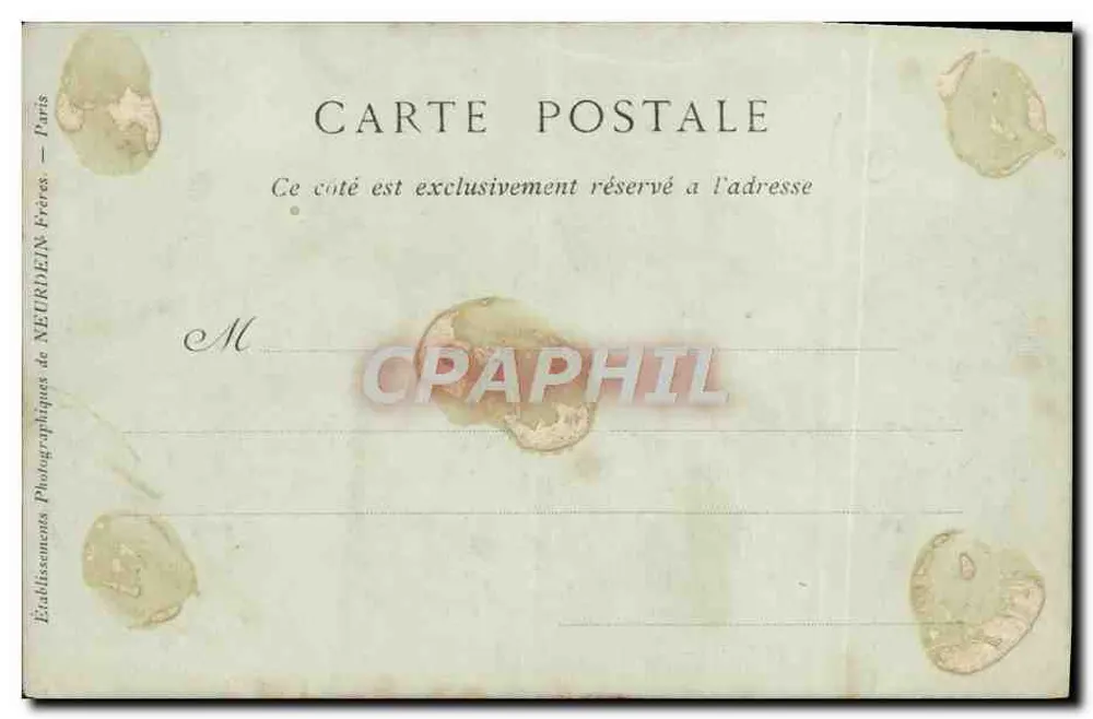 Cabourg — Os Chalets — Coleções ND Fot - Verso