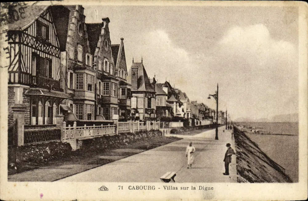 Cabourg - Villas na Digue — 71 — Editor não identificado - Frente
