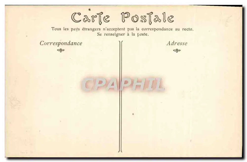 Cabourg — Die Strandpromenade und das Grand-Hôtel — N.Y. Flage - Rückseite