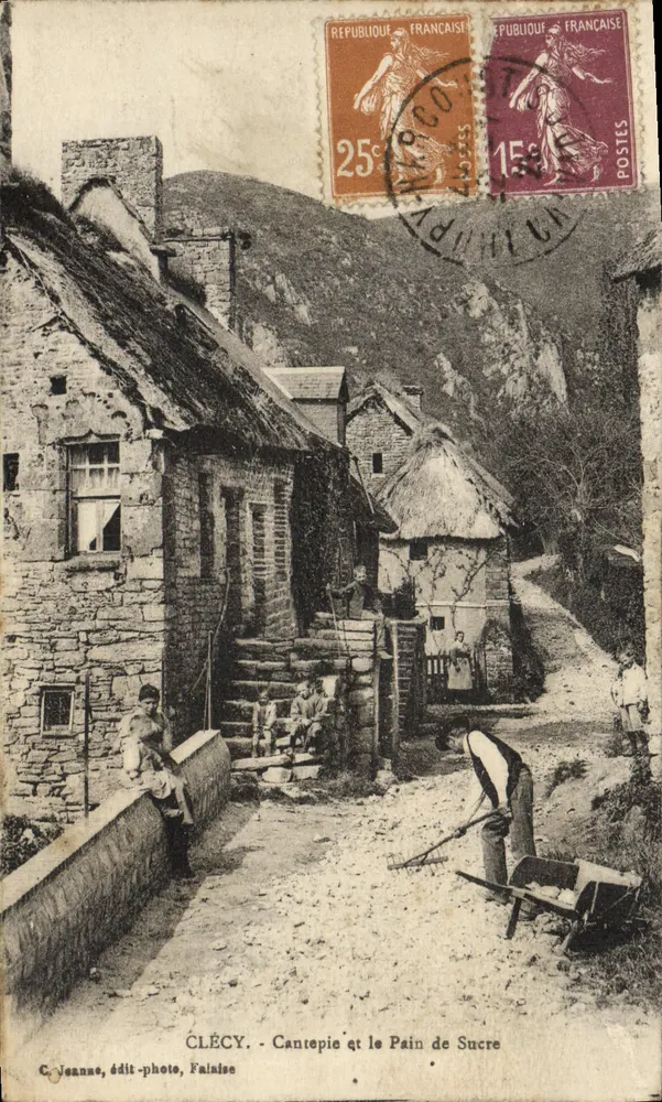 Clécy - Cantepie und der Zuckerhut — C. Jeanne, Verlag-Fotograf, Falaise - Vorderseite