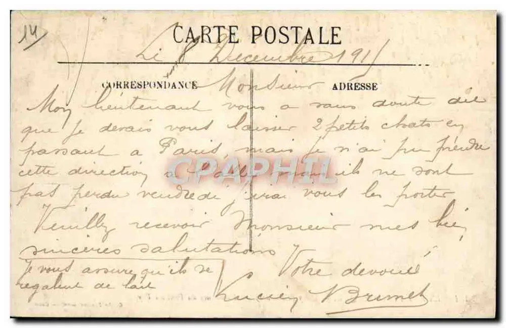 Clécy (Calvados) — Panorama Mostu Vey — Cliché Destiné — Caen - Rewers