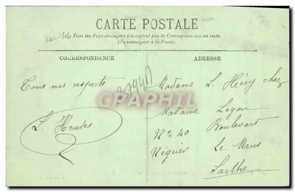 A ORNE PITTORESCA — Clécy — La Rochetaillis — LL. — Cliché Destiné - Verso