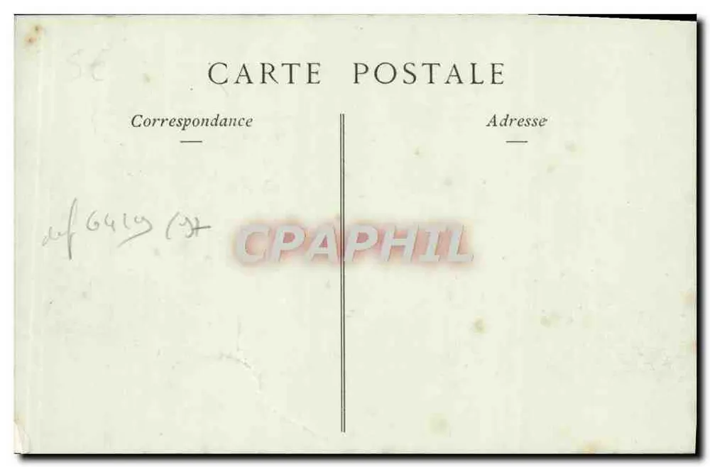 Environs de Lisieux — O Castelo de Combray, lado sul — Collections ND. Phot - Verso