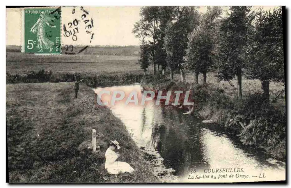 La Seuilles no ponte de Graye — COURSEULLES — LL - Frente