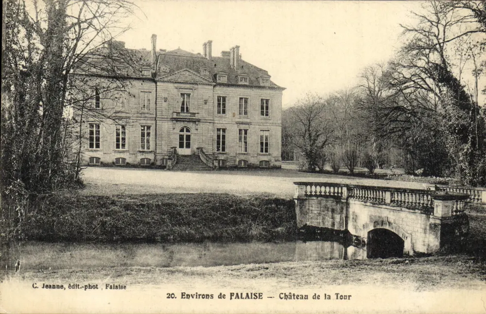 Umgebung von PALAISE — Château de la Tour — C. Jeanne, Verleger-Fotograf Palaise - Vorderseite