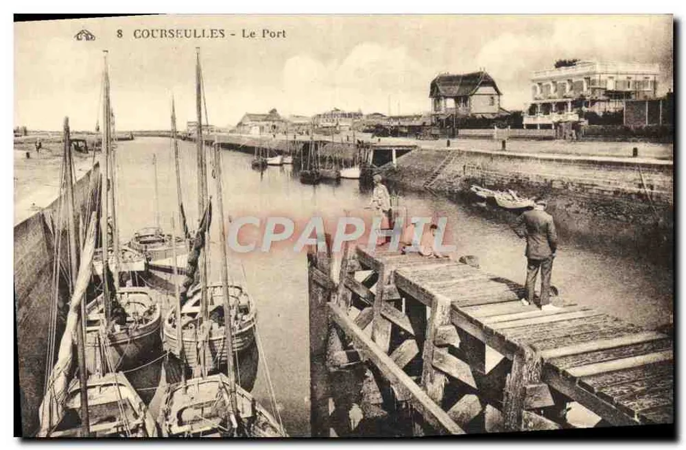 COURSEULLES - O Porto — editor: Atelier dos Artes Fotográficos de Strasbourg, n°8 - Frente