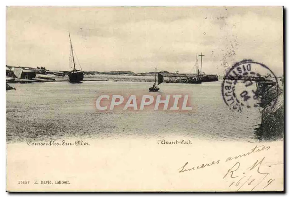 Coursoules-Sur-Mer — o Portinho — E. David, Editor, n°15457 - Frente