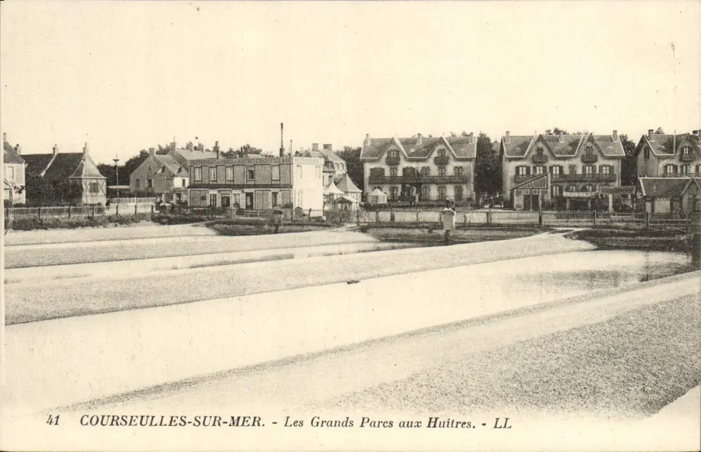 COURSEULLES-SUR-MER — Os Grandes Parques das Ostras — LL - Frente