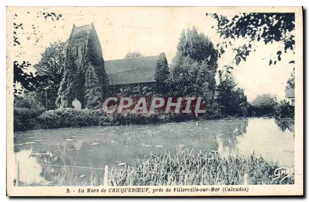 Der See von CRICQUEBOEUF, nahe Villerville-sur-Mer (Calvados) — Verlag Gaby, Nr. 2 - Vorderseite
