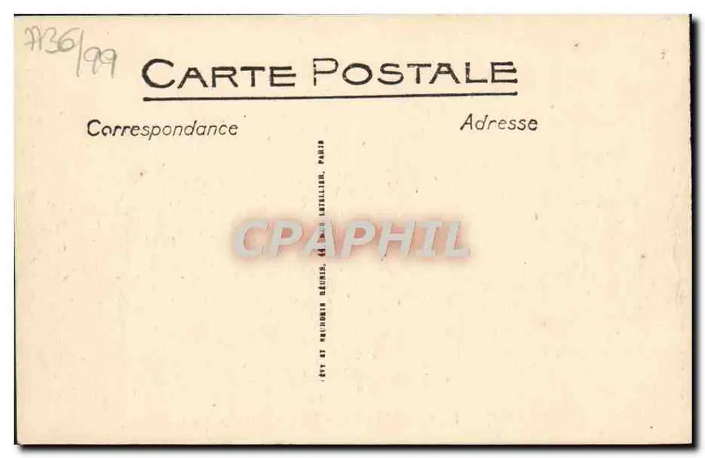 Route von Trouville nach Honfleur — Die Kirche von Criquebœuf — LL, Nr. 109 - Rückseite