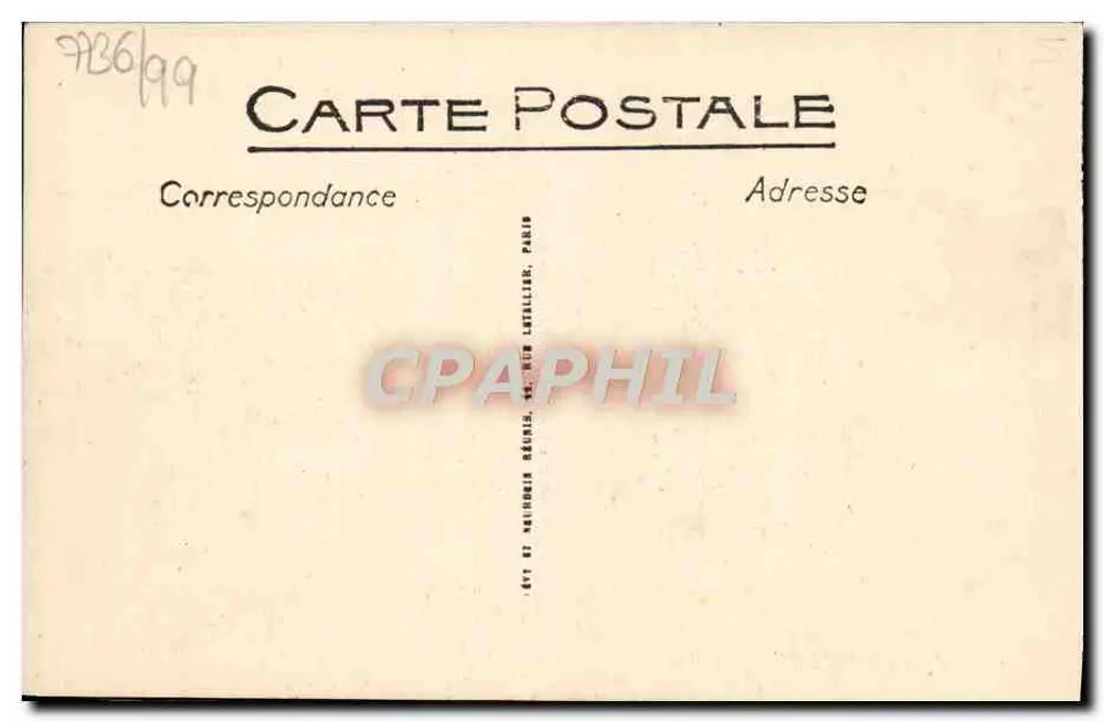 Route von Trouville nach Honfleur — Kirche von Criquebœuf — LL, n°109 - Rückseite