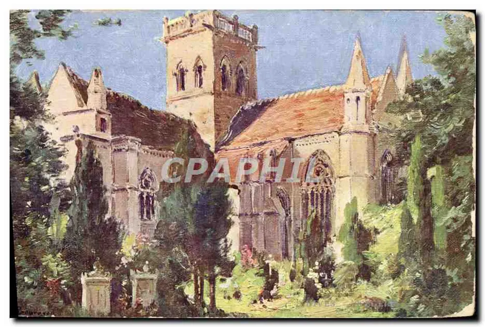 Igreja de Dives — Normandia — editor L&M, série S. XXIV-N°3 - Frente