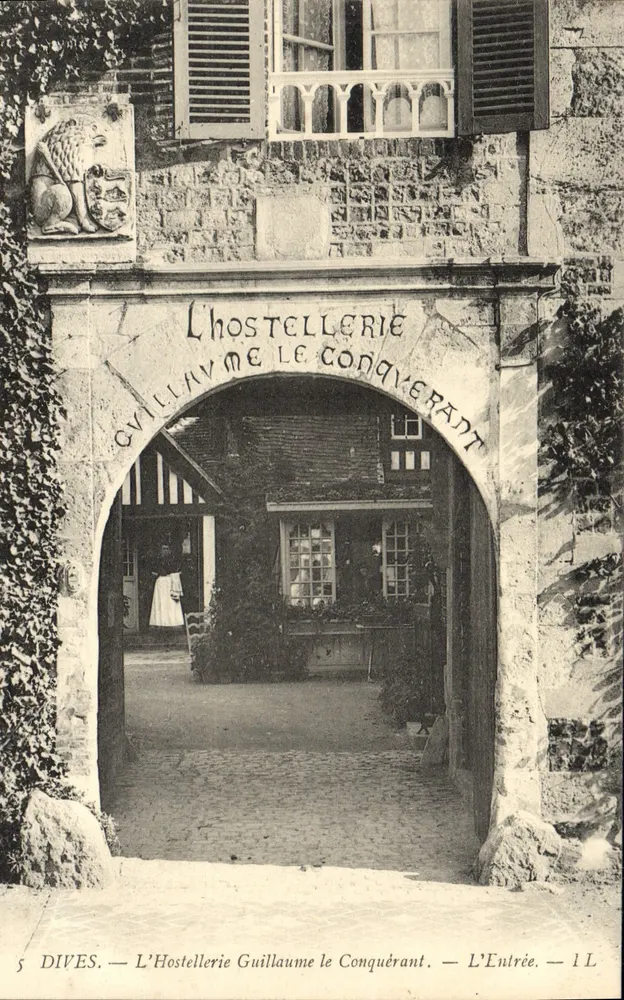 Dives — Hostellerie Guillaume le Conquérant — Wejście — 1 L - Awers