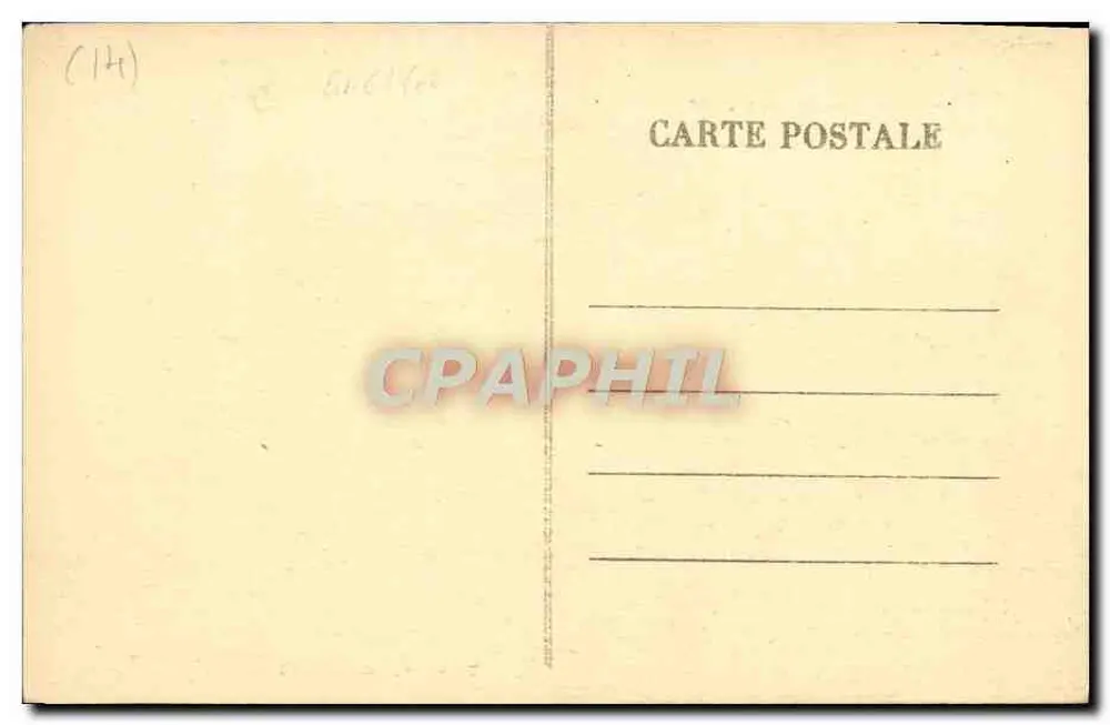 Dives-sur-Mer — A Igreja — Editor: Rochette - Verso