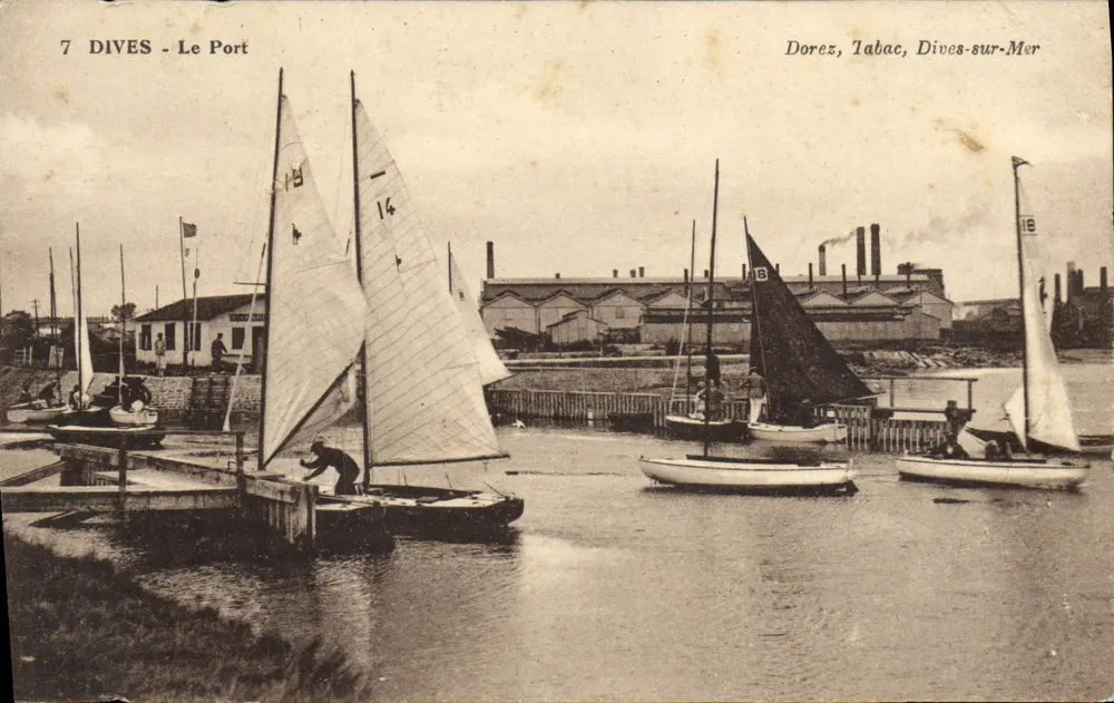 Dives - Le Port — Dorez, Tabac, Dives-sur-Mer - Frente