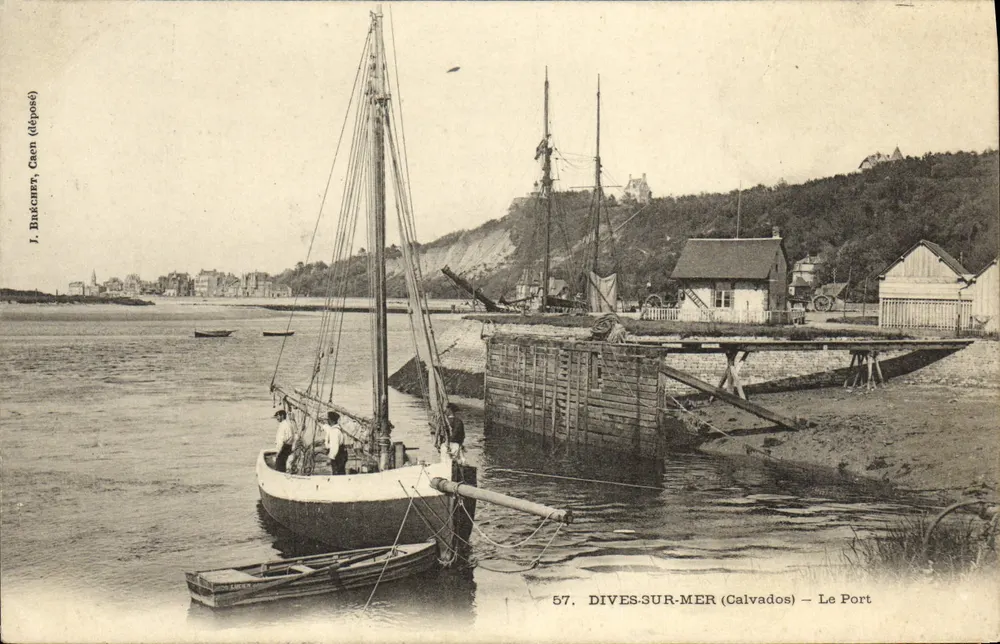 Dives-sur-Mer (Calvados) — O Porto — J. Bakonner, Caen (depositado) n°57 - Frente