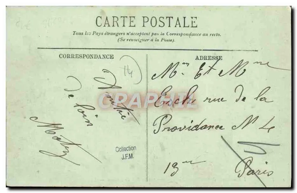 Dives — L'Hostellerie de Guillaume-le-Conquérant und die Rue de Lisieux — LL. - Rückseite