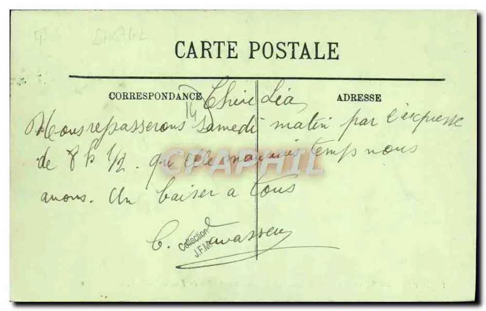 Dives — Die Hostellerie von Wilhelm dem Eroberer und die Rue de Lisieux — LL. - Rückseite