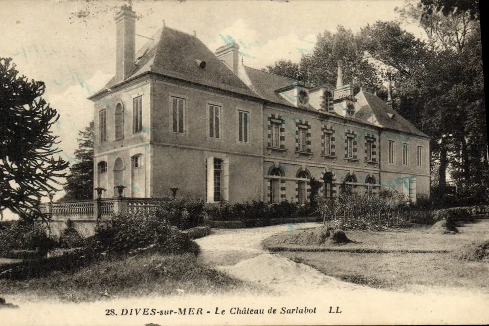 Dives-sur-Mer — Le Château de Sarlabot — éditeur LL, n° 28 - Frente