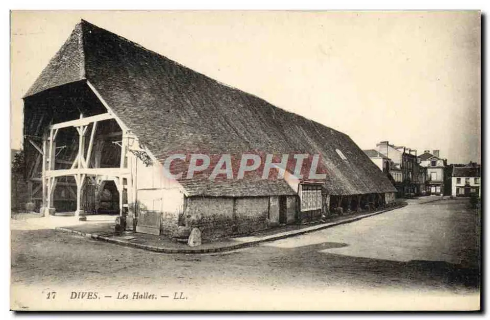Dives — Les Halles — LL. — n°17 - Frente