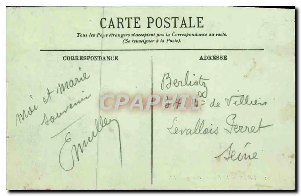 डीव्स — कैबौर्ग का बार — LL. - पीछे