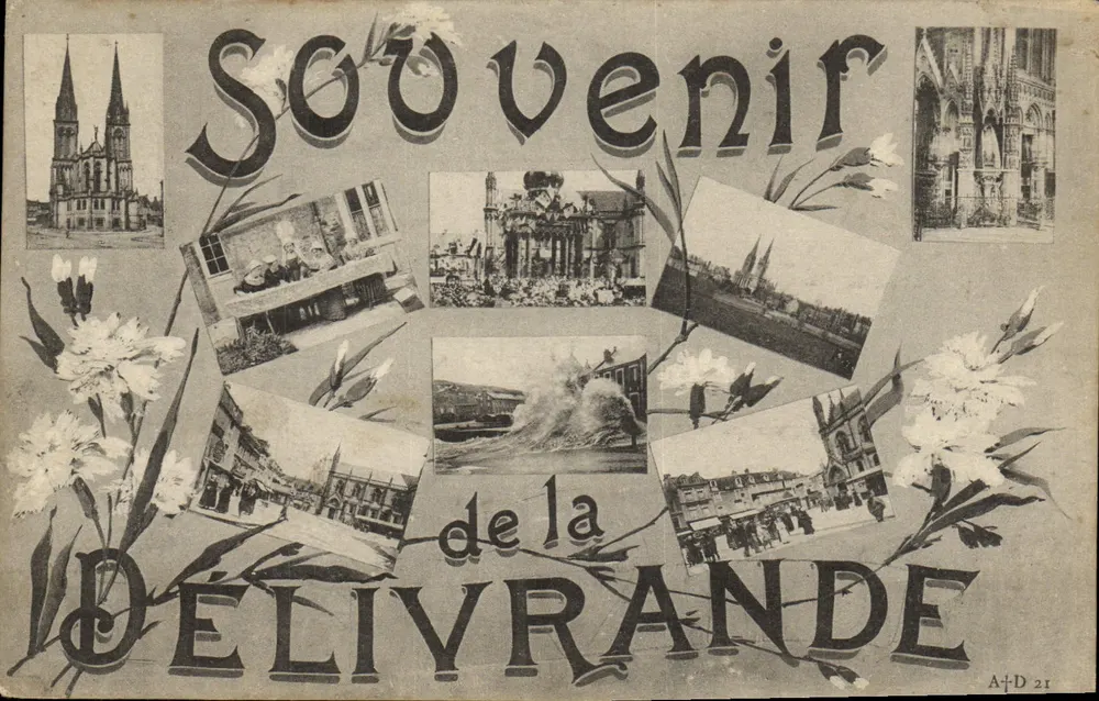 Souvenir de la Délivrande — A+D 21 - Frente