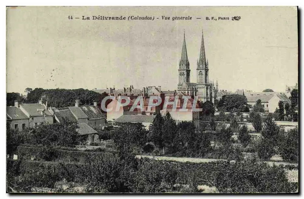 A Délivrande (Calvados) — Vista geral — B.F., Paris - Frente