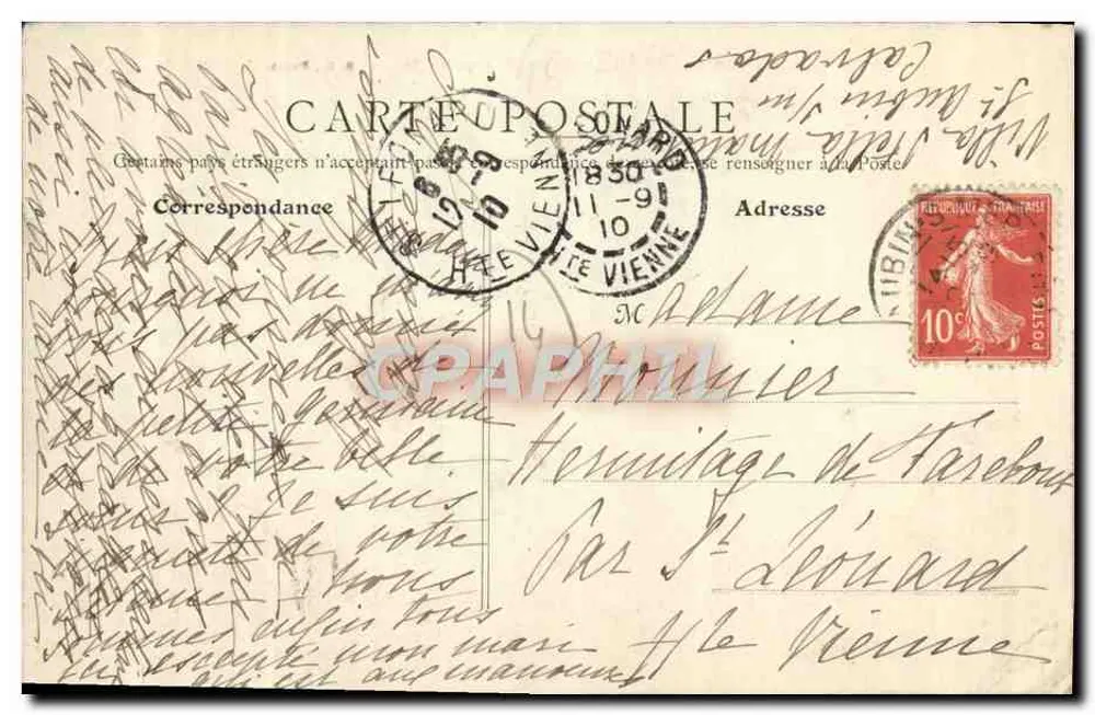 A Délivrande (Calvados) — Vista geral — B.F., Paris - Verso