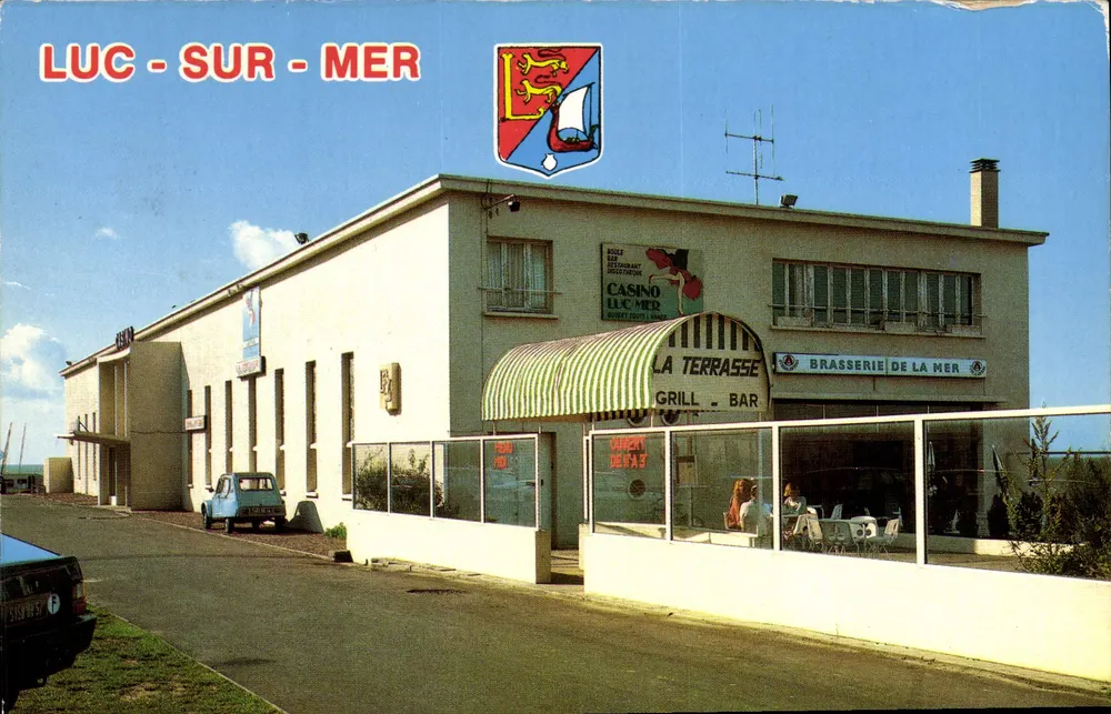 Luc-sur-Mer — Casino Luc-sur-Mer e Brasserie de la Mer — Artaud Frères - Frente