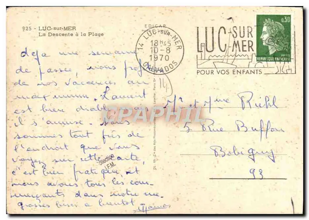 Luc-sur-Mer — A Descida à Praia — Editora: EDICAR - Verso