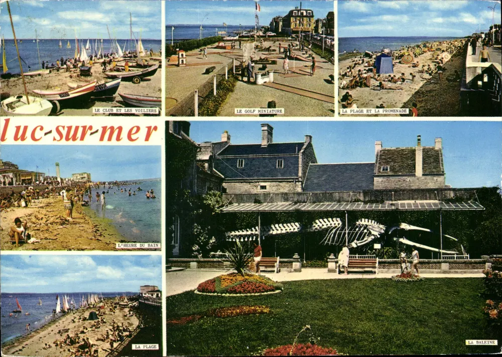 Luc-sur-Mer — vista panorâmica — Edições Graphilac - Frente
