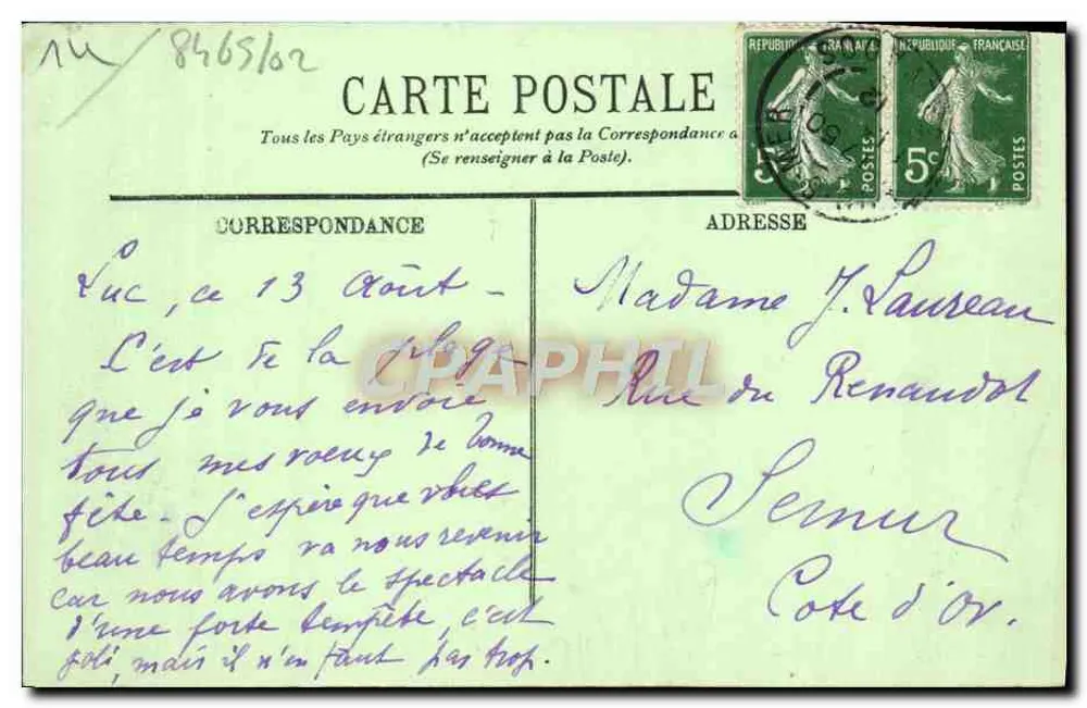Luc-sur-Mer — Die Digue und das Casino — LL. n°26 - Rückseite