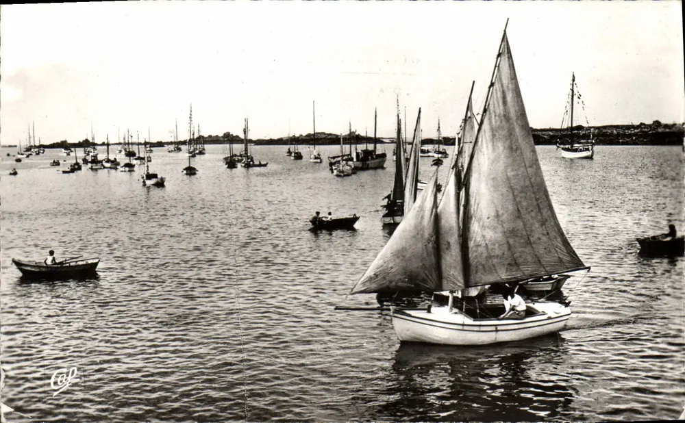 Barcos — Porto de Bains-Verte — editor C.O.P. n°8465-02 - Frente