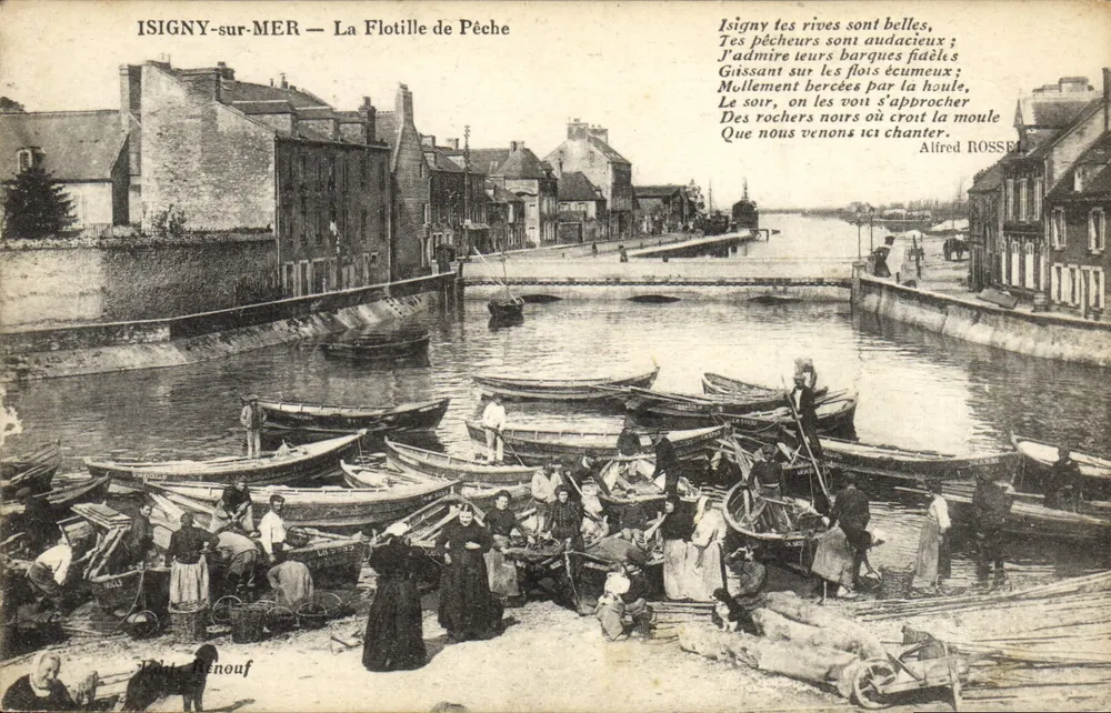 ISIGNY-sur-MER — De Visflot — J. Renouf - Voorkant