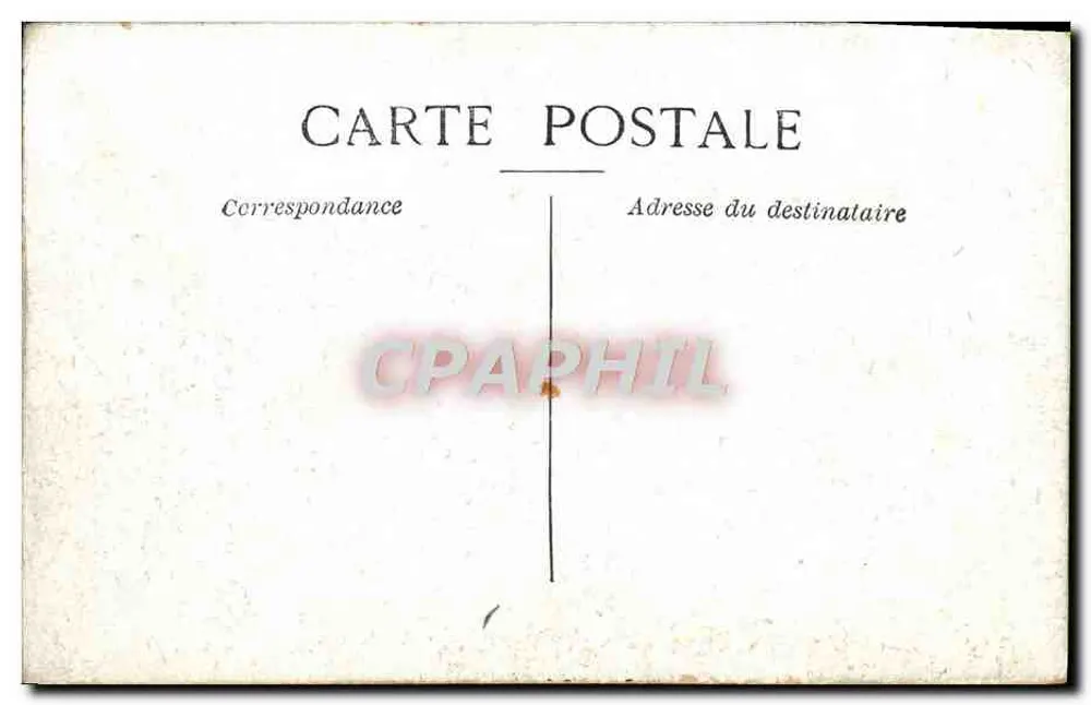 Vista da Touques (Lisieux) — editor não identificado, número de série não visível - Verso