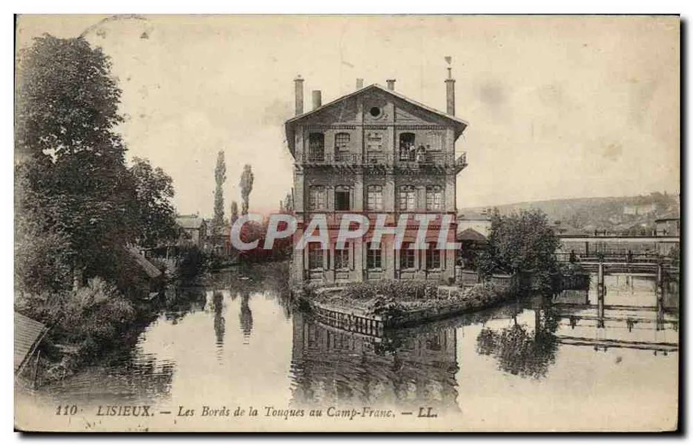 Lisieux — Les Bords de la Touques au Camp-Franc — LL. N° 110 - Vorderseite