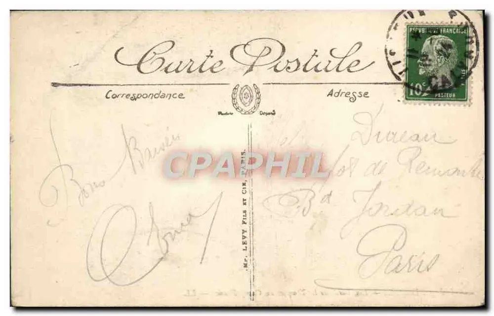 Lisieux — Les Bords de la Touques au Camp-Franc — LL. N° 110 - Rückseite